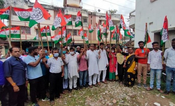 TMC slammed Tripura Govt for beating drums on Rs. 20000 'advance' payments to Govt Employees TMC slammed Tripura Govt for beating drums on Rs. 20000 'advance' payments to Govt Employees